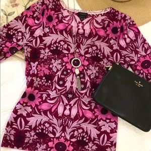 Talbots Vibrant Merino Wool Sweater